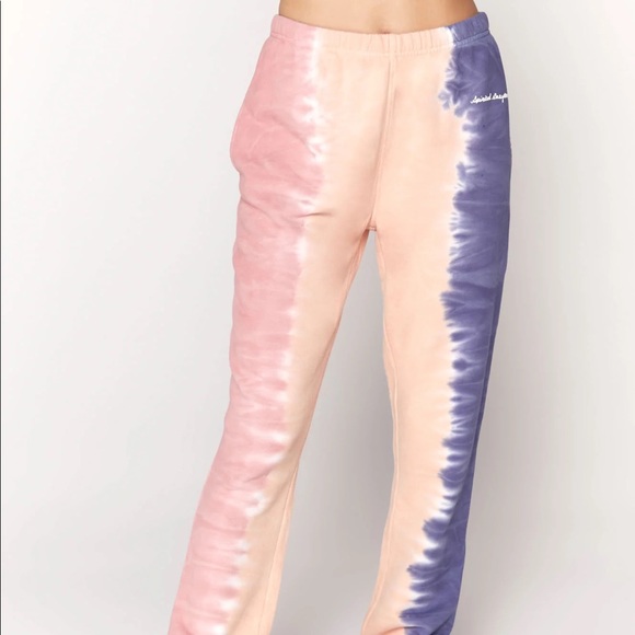 Spiritual Gangster Laguna Sweatpant in Tri Desert Tie Dye - Picture 9 of 11